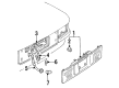 1996 Oldsmobile Achieva Tail Light Diagram - 16514907