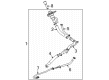 2022 Cadillac Escalade Fuel Filler Hose Diagram - 84564113