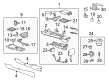 2012 Chevy Camaro Parking Brake Cable Diagram - 22740875