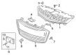 2019 Chevy Sonic Emblem Diagram - 42475825