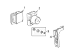 Chevy Corvette ABS Control Module Diagram - 25966977