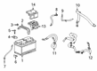 2018 Cadillac ATS Battery Vent Tube Diagram - 20908491