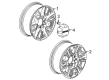 2020 GMC Sierra 2500 HD Wheel Cover Diagram - 23378309