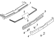 1985 Oldsmobile Cutlass Supreme Bumper Diagram - 5972519