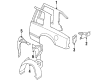 1991 Oldsmobile Toronado Fuel Filler Housing Diagram - 20727823