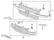 2005 Chevy Silverado 2500 HD Emblem Diagram - 12335769