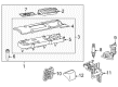 2004 Chevy Trailblazer EXT Spark Plug Diagram - 12681663