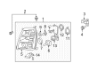 2007 Cadillac Escalade Headlight Diagram - 25897648