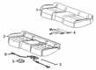 Cadillac XT4 Seat Cushion Pad Diagram - 85636441