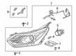 2018 Chevy Equinox Headlight Diagram - 84753436