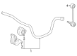 2024 Cadillac LYRIQ Sway Bar Kit Diagram - 85577163