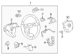 2013 Cadillac CTS Steering Wheel Diagram - 22898837