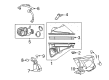 2021 Chevy Camaro Air Intake Coupling Diagram - 84486693