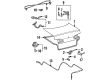 2001 Chevy Prizm Trunk Lock Cylinder Diagram - 94858793