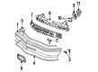 1995 Buick Skylark Bumper Diagram - 22548240