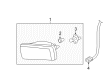 GMC Sierra 3500 HD Fog Light Connector Diagram - 19168034