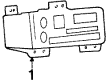 1998 Buick Riviera Car Speakers Diagram - 16157534