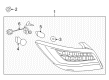 Buick LaCrosse Back Up Light Diagram - 9011018