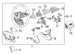 Cadillac CT4 Steering Wheel Diagram - 84756005