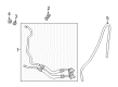 2015 Chevy Cruze Transmission Oil Cooler Hose Diagram - 23143028