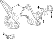 Chevy Lumina Drive Belt Diagram - 14090086