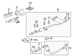 Saturn Vue Exhaust Pipe Diagram - 25921141