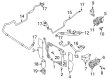 2000 Chevy Tracker A/C Compressor Cut-Out Switches Diagram - 91175055