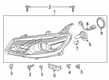 2020 Chevy Malibu Headlight Diagram - 84680166