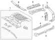 2002 Oldsmobile Bravada Floor Pan Diagram - 12546343