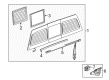 2016 Chevy Silverado 1500 Window Regulator Diagram - 23441999