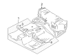 2002 Chevy Tracker Floor Pan Diagram - 30023571