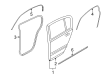 Saturn Door Seal Diagram - 13200156