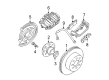 2008 Chevy Express 1500 Brake Calipers Diagram - 19418532