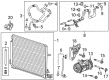 2021 Chevy Camaro A/C Clutch Diagram - 84815640