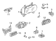 Chevy Bolt EUV Blower Control Switches Diagram - 85137500