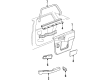 Pontiac Grand Prix Door Armrest Diagram - 10272946