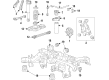 2024 Chevy Camaro Crossmember Bushing Diagram - 84022736