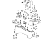 1995 Saturn SC1 Window Regulator Diagram - 21096870