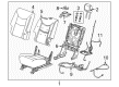 2022 GMC Acadia Seat Cushion Pad Diagram - 84682921