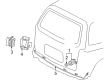 2007 Buick Terraza Parking Assist Distance Sensor Diagram - 89047101