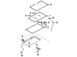 1994 Chevy Lumina APV Weather Strip Diagram - 10226572