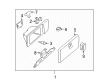 Saturn Relay Dash Panel Vent Portion Covers Diagram - 25789448