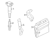 Pontiac Ignition Coil Diagram - 19205387