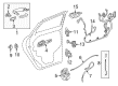 2017 Buick Envision Door Latch Cable Diagram - 22863606