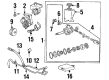 1999 Pontiac Sunfire Power Steering Pump Diagram - 26043367