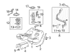 2015 Chevy Camaro Fuel Tank Strap Diagram - 22830210