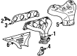 2001 Chevy Prizm Exhaust Heat Shield Diagram - 94856792