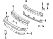 Oldsmobile Silhouette Bumper Diagram - 10232633