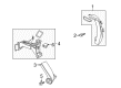 2005 Pontiac Montana Blend Door Actuator Diagram - 10317842