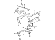 Cadillac Eldorado Fender Splash Shield Diagram - 20728932